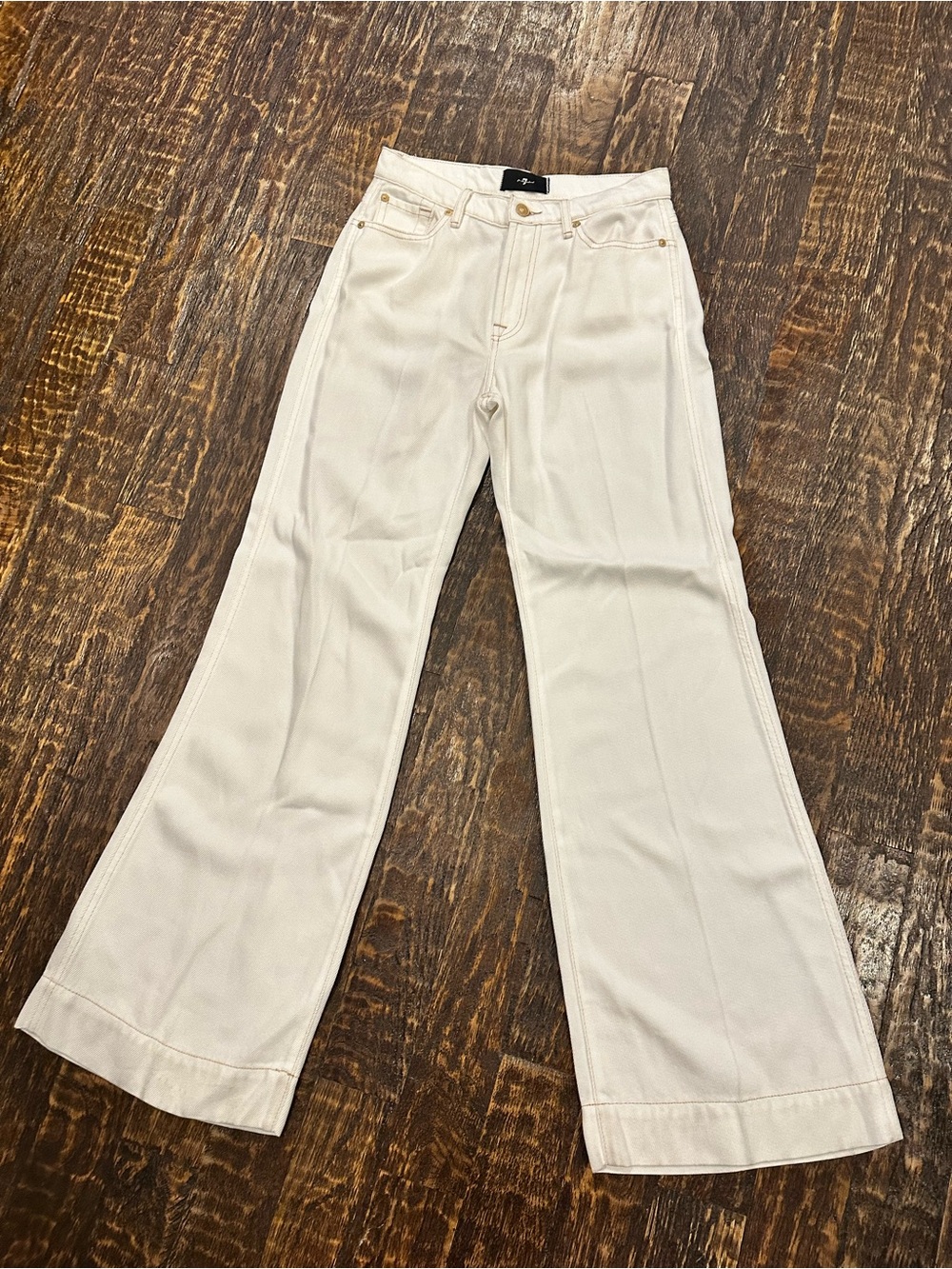 Women's white Wide-Leg Jeans